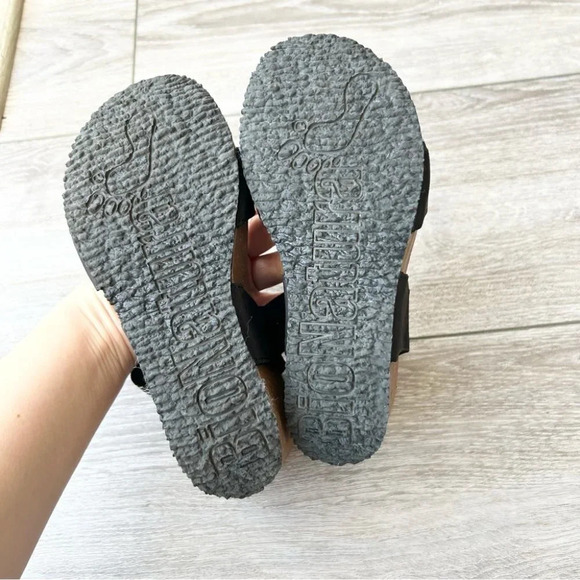 BioNatura Chic Minimalist Cork  Wedge Strappy Sandals Made in Italy - Picture 10 of 16